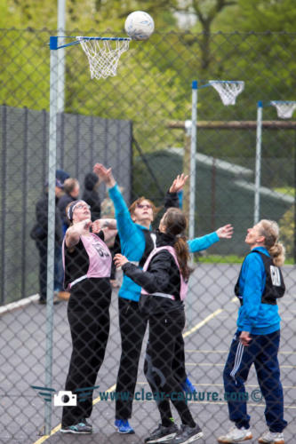 Walking Netball Tournament Chelmsford - April 2018